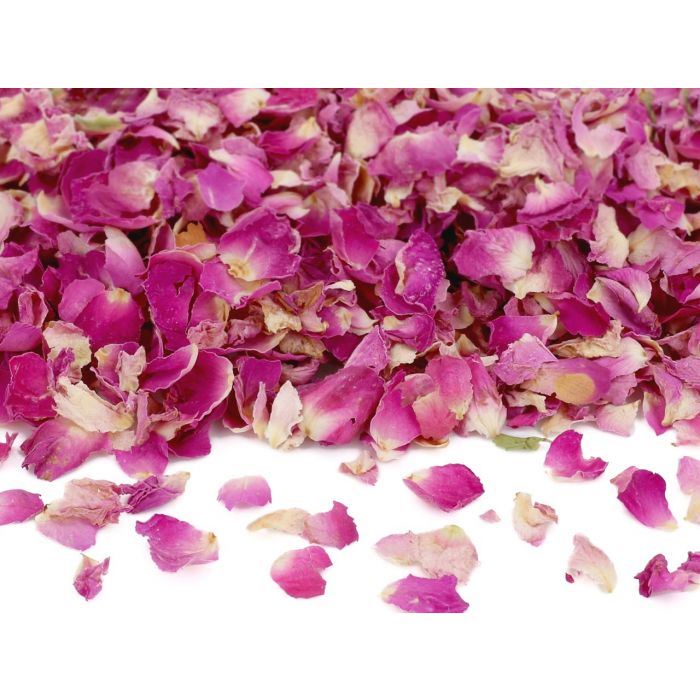 Petali commestibili essiccati di rosa purple 5 gr