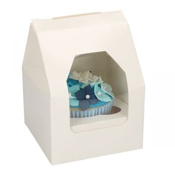 Cupcake Box 1- bianco 5 pezzi