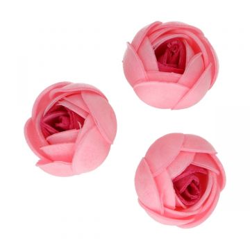 Fiori in Wafer Paper Rose 6 pezzi 