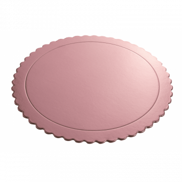 Vassoio per torta 30 Ø x 3 mm color Baby Pink