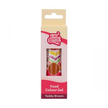 Colorante alimentare gel FunColours Marrone orsacchiotto 30 gr