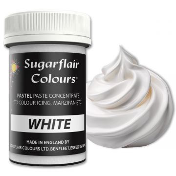 Colorante in gel Bianco marca Sugarflair