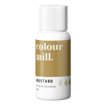 Colorante alimentare Mustard liposobile COLOUR MILL 20 ml