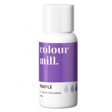 Colorante alimentare Purple liposobile COLOUR MILL 20 ml