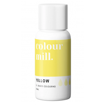 Colorante alimentare Yellow liposobile COLOUR MILL 20 ml