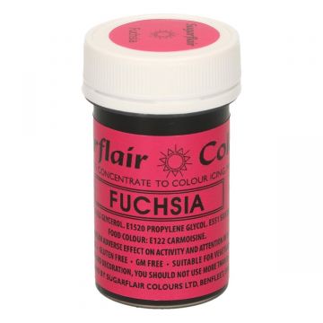 Colorante in gel Fucsia marca Sugarflair