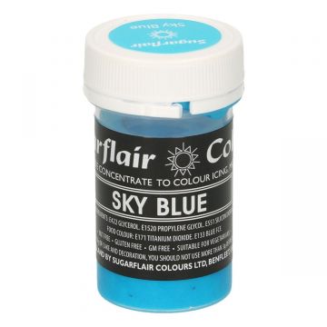 Colorante in gel Sky Blu marca Sugarflair