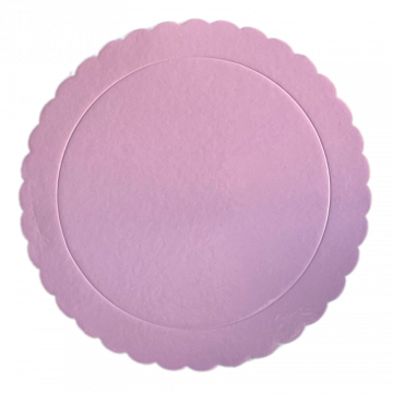Vassoio per torta 25 Ø x 3 mm color rosa Baby