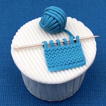 Stampo silicone Knitting effetto lana