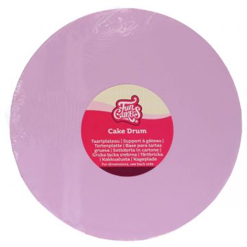 Cake board vassoio tondo Lilla Pastello 25 cm
