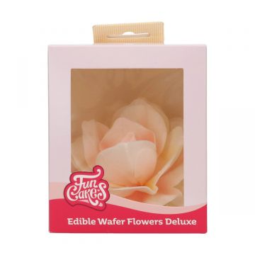 1 Fiore grande Rosa Gialla e arancione 11,5 cm 1 Fiore grande Rosa Gialla e arancione 11,5 cm