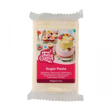 FUNCAKES PASTA DI ZUCCHERO ELEGANT IVORY 250 G