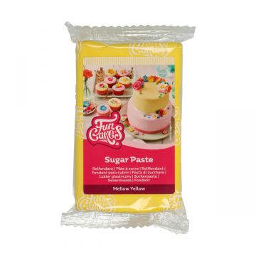 FUNCAKES PASTA DI ZUCCHERO MELLOW YELLOW 250 G