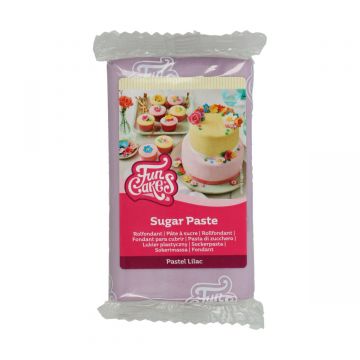 FUNCAKES PASTA DI ZUCCHERO PASTEL LILAC 250 G