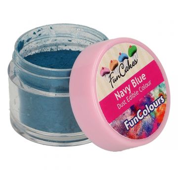 Colore Polvere Navy Blu Funcakes 3,5 gr