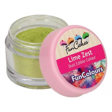 Colore Polvere Lime Zest Funcakes 3,5 gr