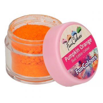 Colore Polvere Arancio Zucca Funcakes 3,5 gr