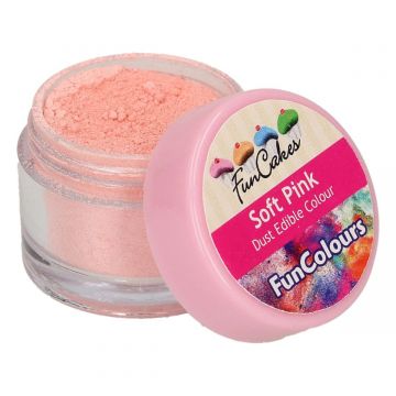 Colore Polvere Rosa Soft Funcakes 3,5 gr