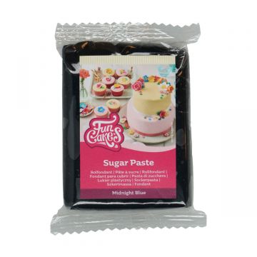 Pasta di Zucchero FunCakes 250g blu mezzanotte