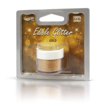 Colore in Polvere Glitter edibile oro 5 gr