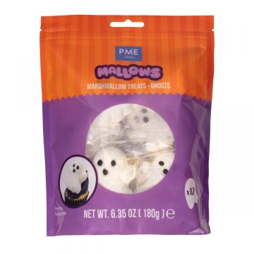 HALLOWEEN MARSHMALLOWS – 12 fanstasmi (180G)