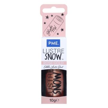 Glitter edibile Lustre Snow Oro Rosa 10 gr PME