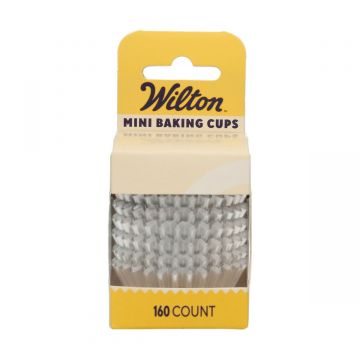 Pirottini Per Muffin Wilton –  Pezzi In Carta Antiaderente – Adatti Al Forno Fino A 220°C – Colore Bianco