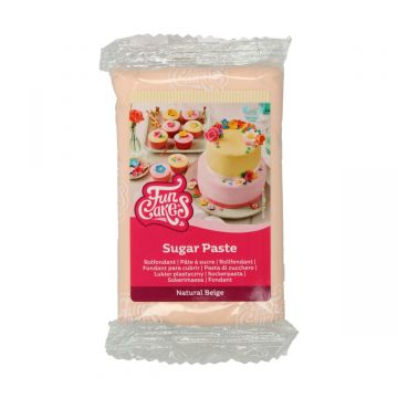 Pasta di Zucchero FunCakes 250g Beige naturale