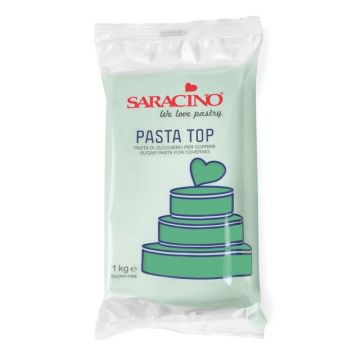 Pasta di zucchero Top Verde 1 Kg Saracino