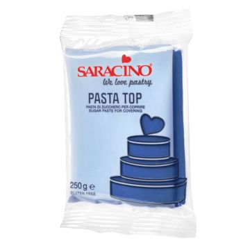 Pasta di zucchero Top Saracino Blu Navy  250 gr