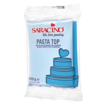 Pasta di zucchero Top Saracino Celeste  250 gr