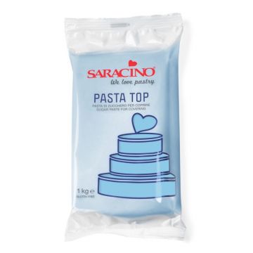 Pasta di zucchero Top Celeste Baby 1 Kg Saracino