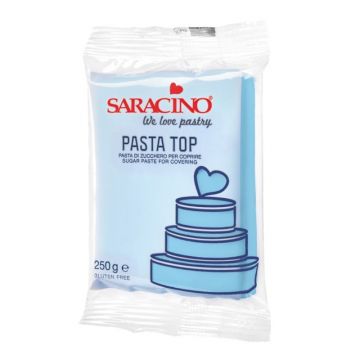 Pasta di zucchero Top Saracino Celeste baby 250 gr