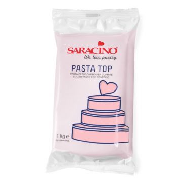 Pasta di zucchero Top Rosa Baby 1 Kg Saracino