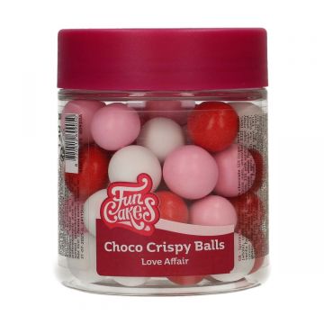 Perle di cioccolato grandi - Crispy - Love Affair 130 gr FunCakes