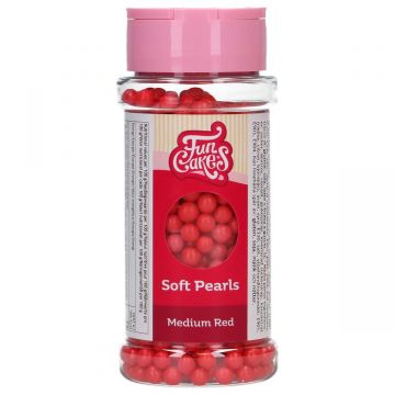 Perle di zucchero Funcakes rosso 