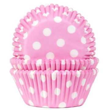 Tala Mini Pirottini Per Cupcake Bianchi, 9 Cm Di Diametro, Confezione Da 100, Antigrasso, Perfetti Per Torte Fatate E Compleanni