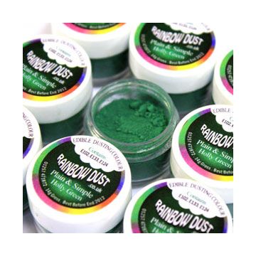 colorante in polvere holly green verde