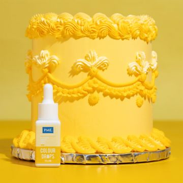 Colour Drops Giallo - Colorante alimentarie liposolubile PME