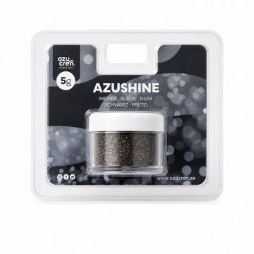 Colorante in polvere Glitter Nero 5 gr Azushine