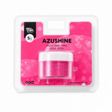Colorante in polvere Glitter Rosa 5 gr Azushine
