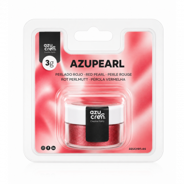 Colorante in polvere perlato Rosso 3 gr