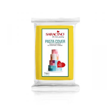 Pasta Cover Gialla 1 Kg Saracino