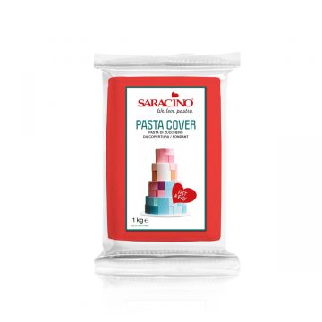 Pasta Cover Rosso 1 Kg Saracino