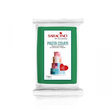 Pasta Cover Verde 1 Kg Saracino