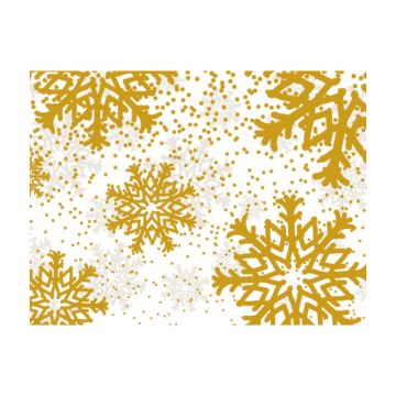 Scatola Happy per dolcetti Stelle di Ghiaccio Oro
