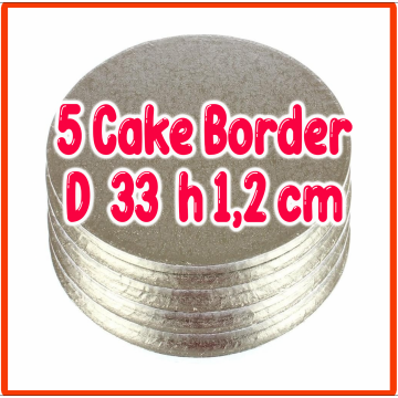 5 cake border 33 cm