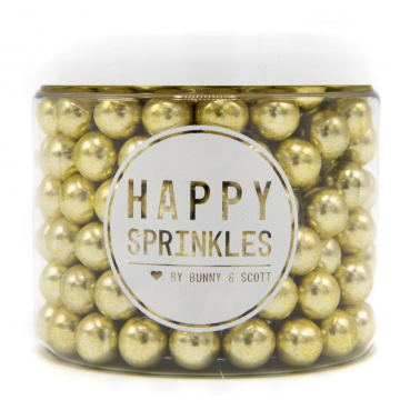 Happy Sprinkles Gold Metallic Misura M