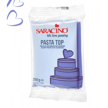 Pasta di zucchero Top Saracino Viola 250 gr