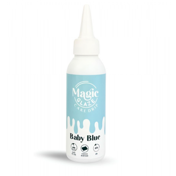 Glassa pastel blu per Drip cake 120 gr
